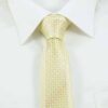 Gult slips med silkekant 12