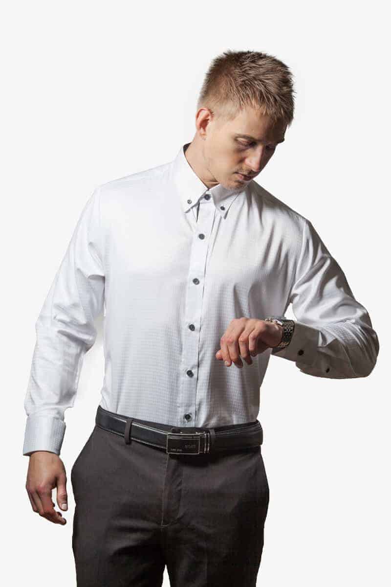 Tailormade - Skjorte hvid silke 7