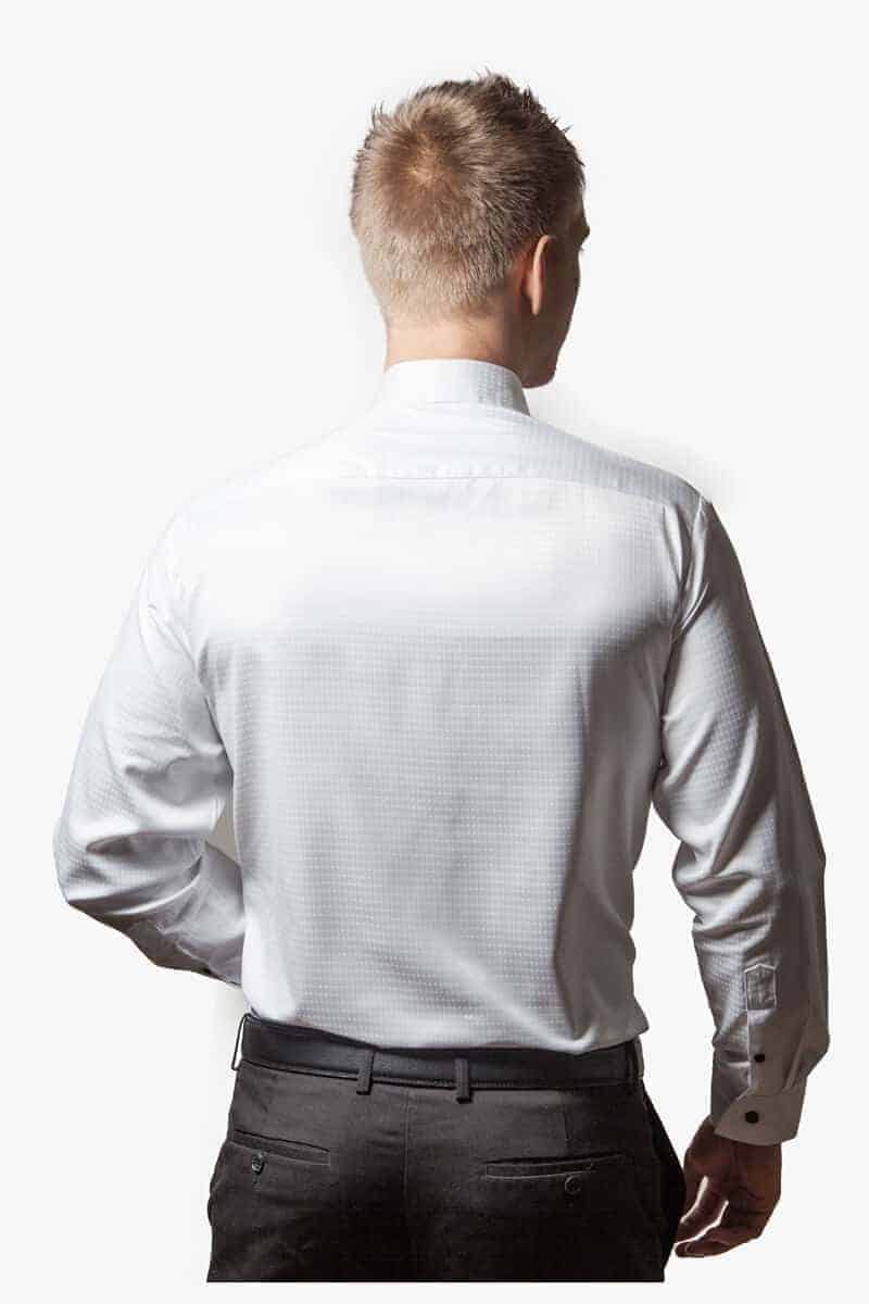 Tailormade - Skjorte hvid silke 6
