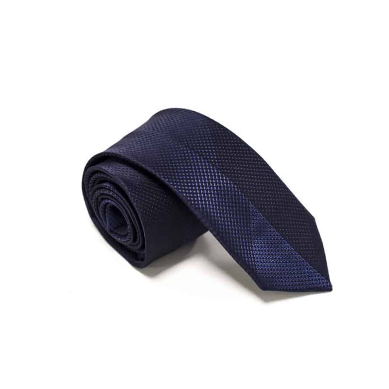 Klassisk slips marineblå 1