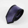 Klassisk slips sort og lilla 11