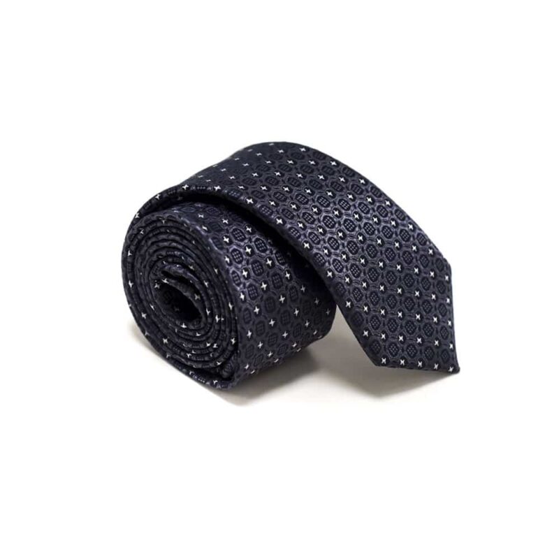 Moderne sort slips med mønster 1