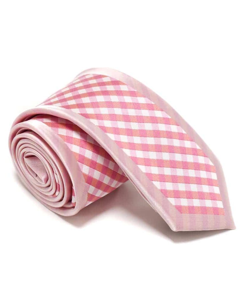 Moderne lyserødt slips