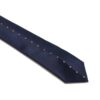 Marineblå-slips-med-bronze-prikker-langs-midten1