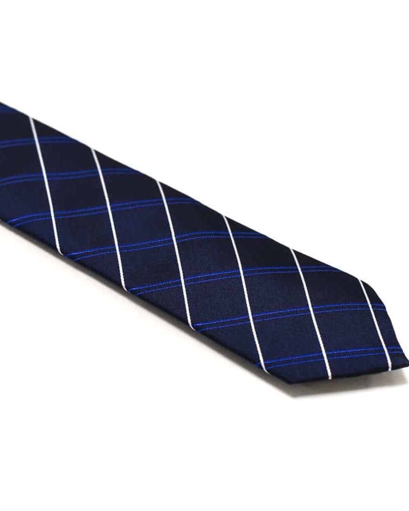 Marineblå-slips-med-tværgående-striber1