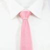 Moderne prikket lyserødt slips 12