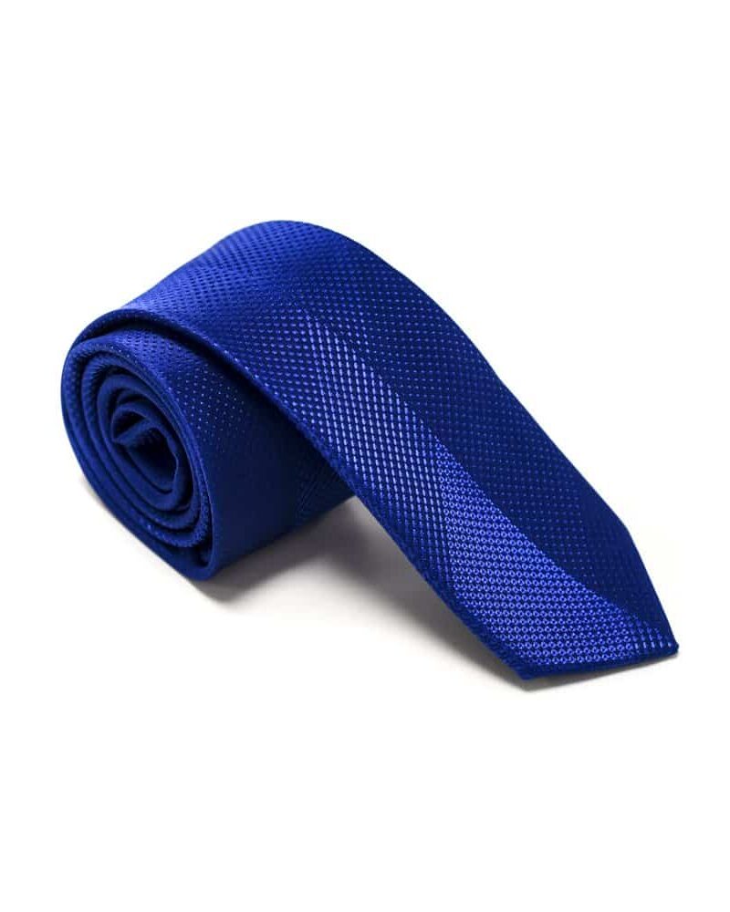Moderne-royal-blå-slips-med-struktur3