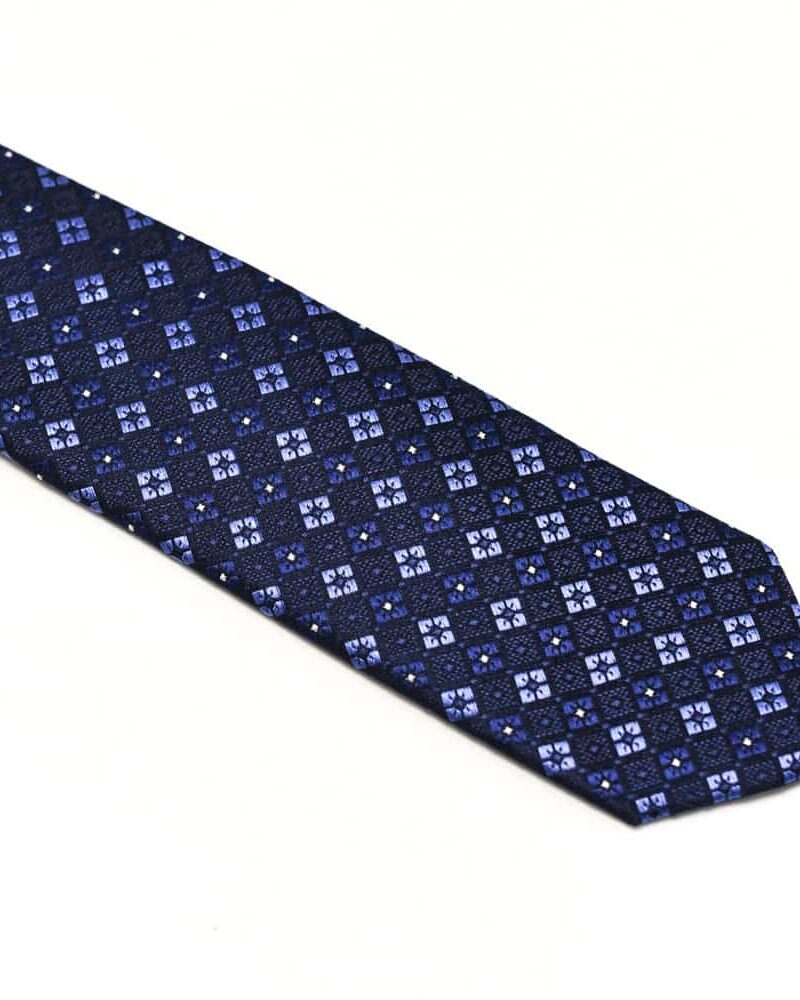 Moderne-slips-blåt-mønster1