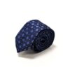Moderne slips med blå tern 9