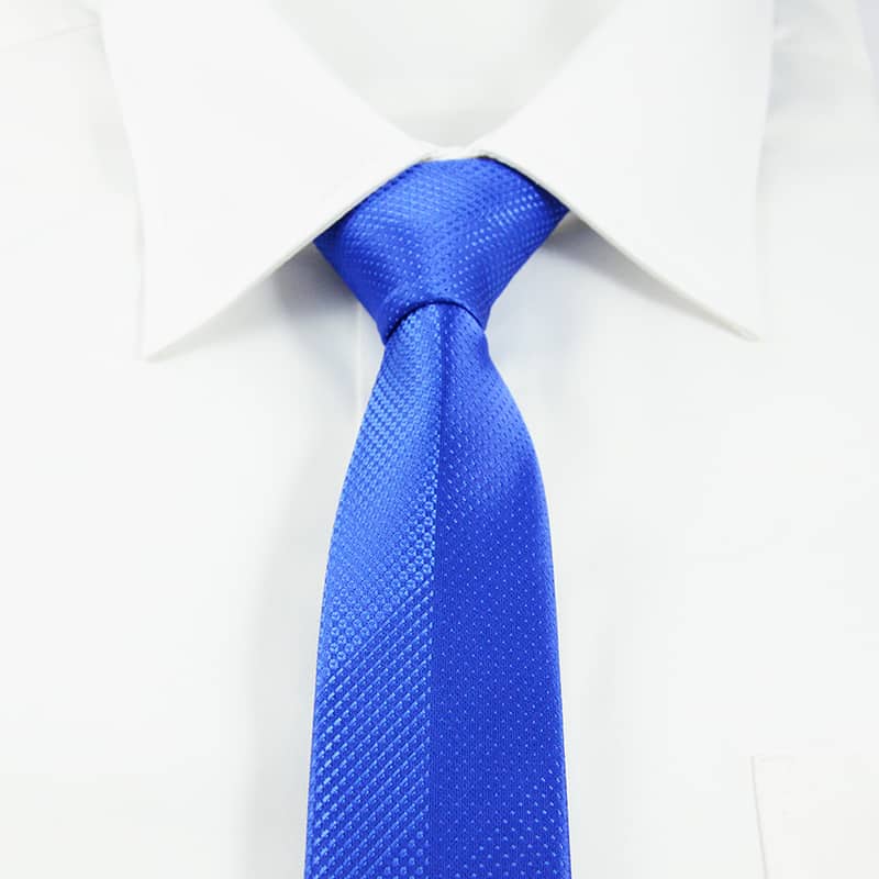 Moderne slips blå 6