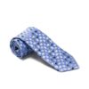 Prikket blåt slips med farver 6