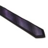Klassisk slips sort og lilla 8