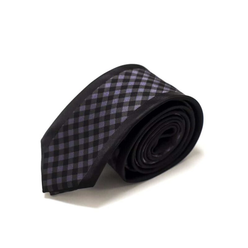 Klassisk sølvternet slips 4