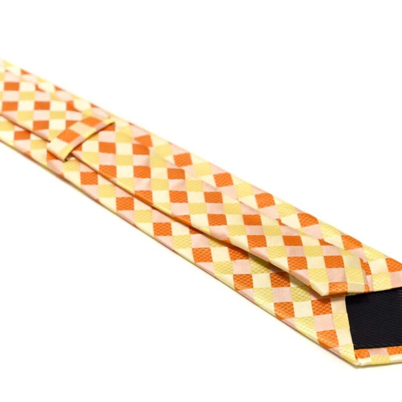 Ternet slips - Guld og orange 3