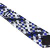 Ternet slips - Blå og sølv 8