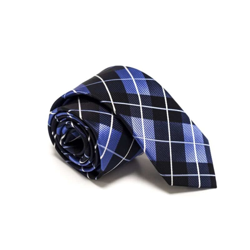 Ternet-sort-slips-med-blå-hvid-mønster3