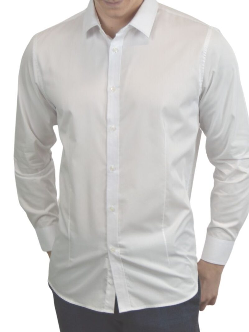 Hvid-smoking-skjorte