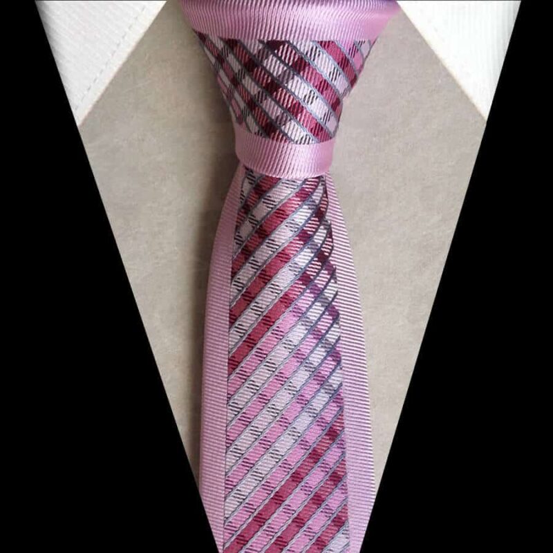 Lyserødt slips 5