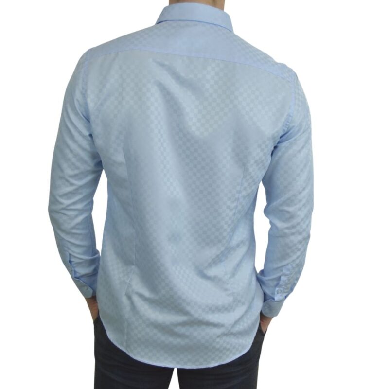 Signature - Blå Skjorte Med Tern