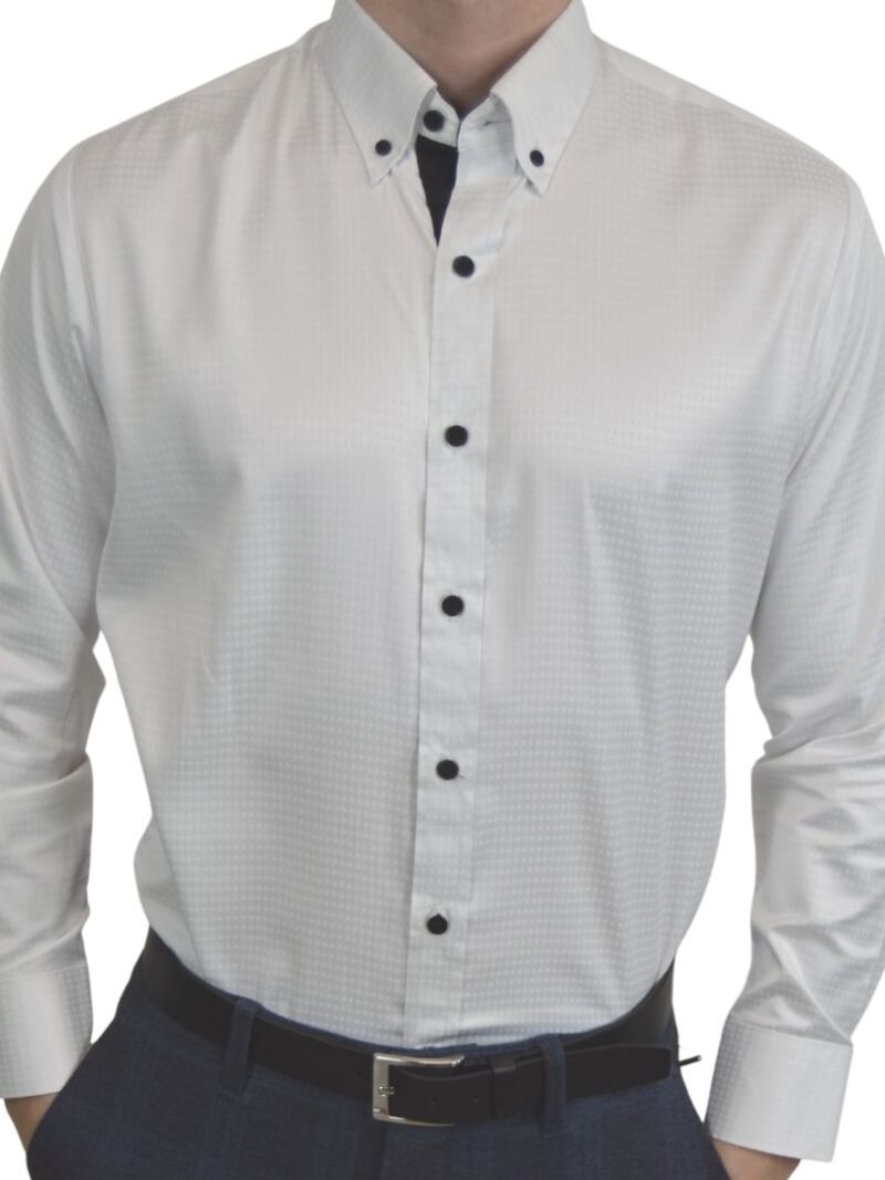 Tailormade - Skjorte hvid silke