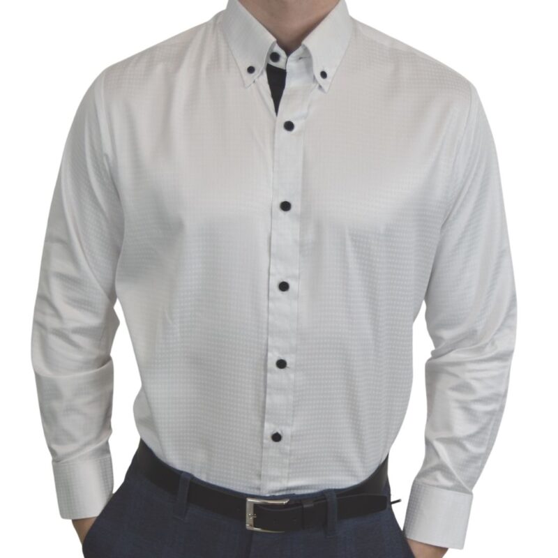 Tailormade - Skjorte hvid silke 1