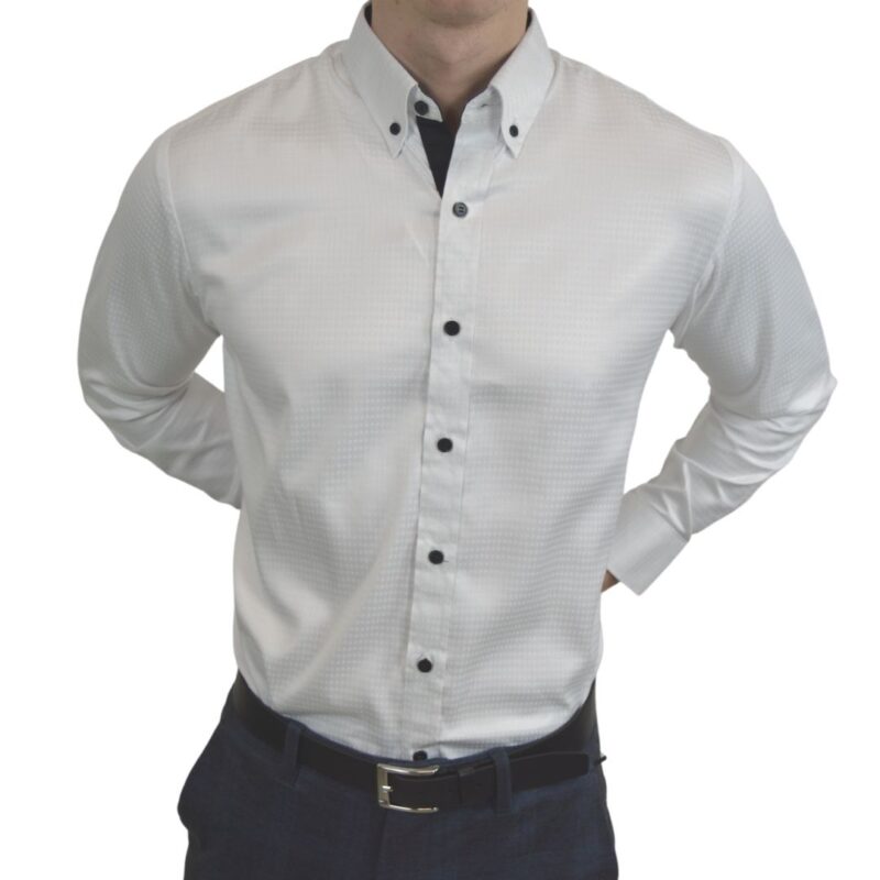 Tailormade - Skjorte hvid silke 2