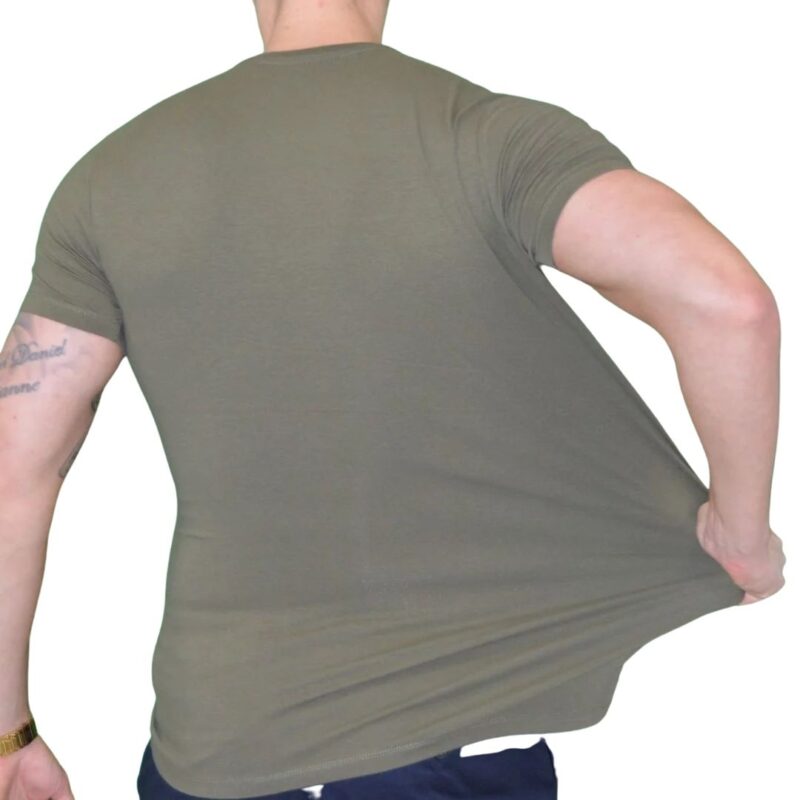 Premium Xtreme Stretch T-shirt Army Grøn - back