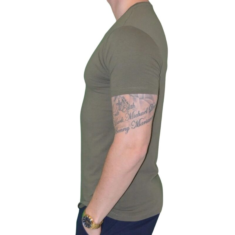 Premium Xtreme Stretch T-shirt Army Grøn 5