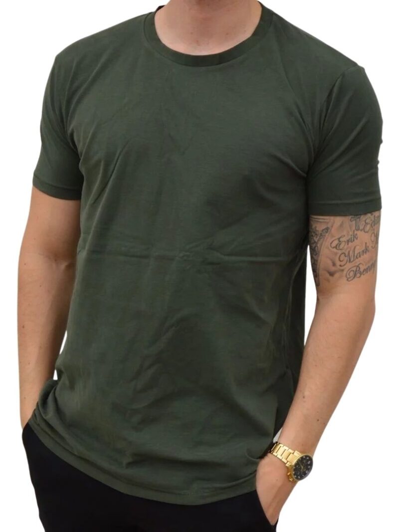 Xtreme-stretch-carbon-tee-army-groen-1