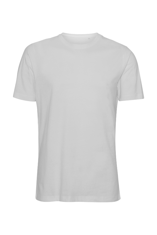Basic T-shirt Crew Neck - Hvid 1