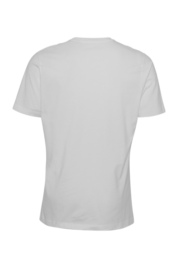 Basic T-shirt Crew Neck - Hvid 2