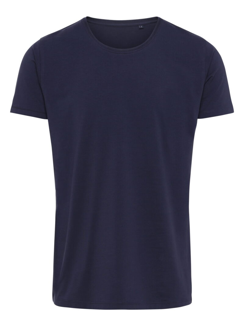 Premium Xtreme Stretch T Shirt Navy Blå Scaled