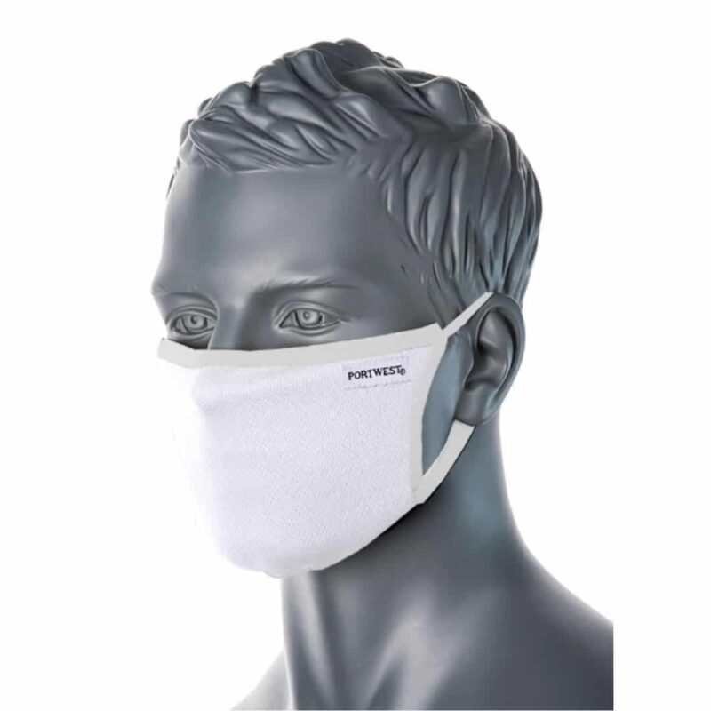 Premium Stof Masker Hvid 1