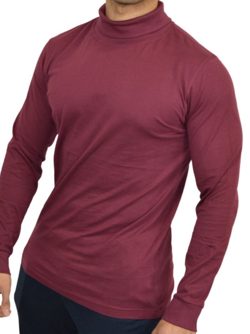 Turtleneck-burgundy-t-shirt-1
