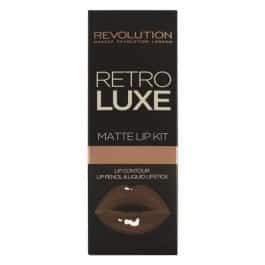 Makeup Revolution Retro Luxe Matte Lip Kit Glory