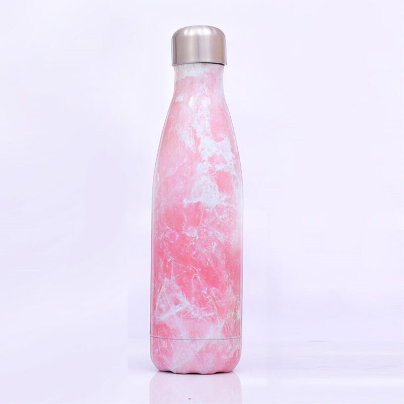 Termoflaske-marmor-look-pink-1