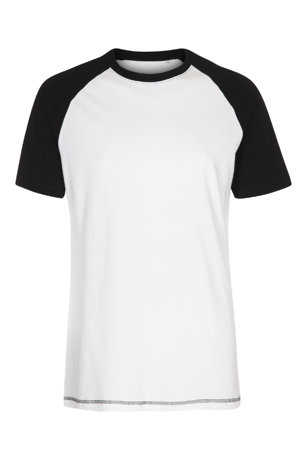 Blend t-shirt hvid/sort 4