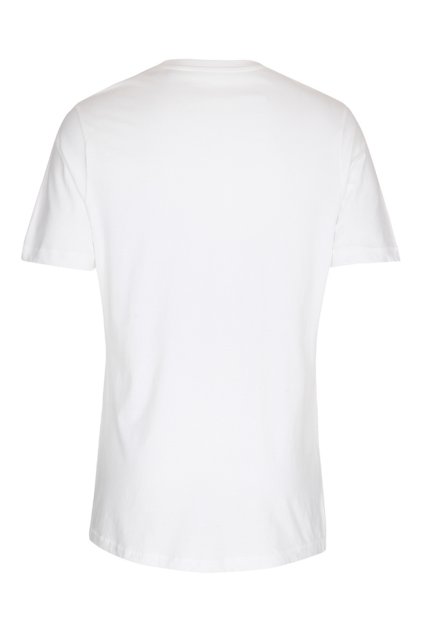 Long tee t-shirt hvid 2