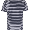 Stribet t-shirt hvid/navy 6
