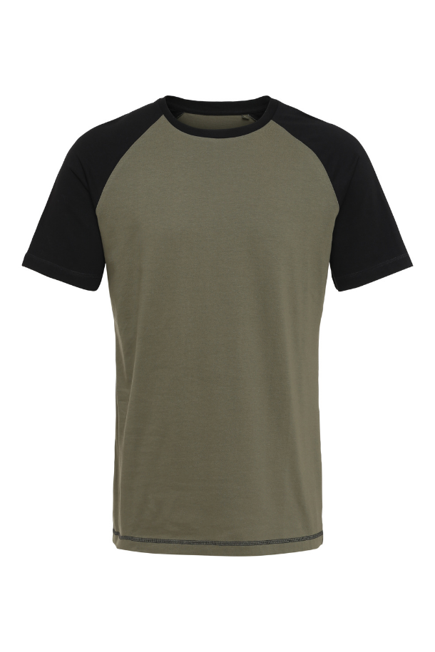 Blend t-shirt army/sort 2