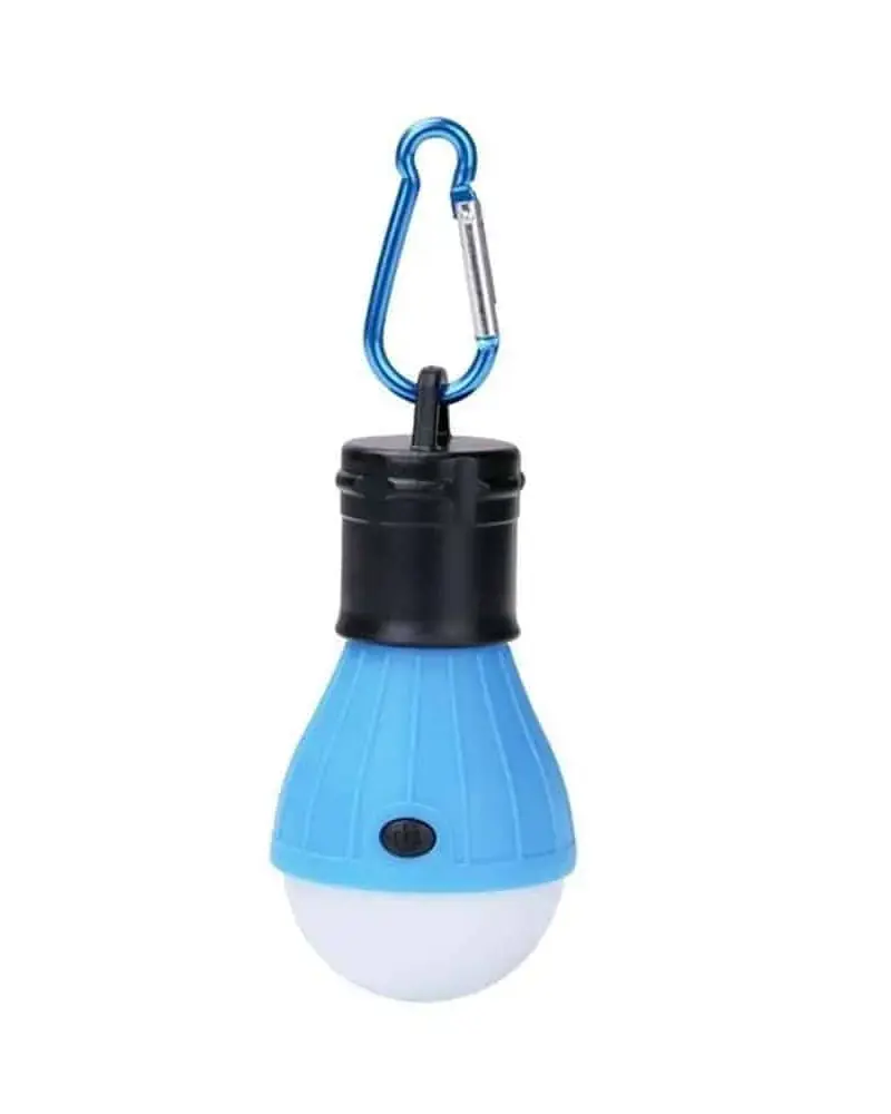 LED teltlampe med klipskrog - Blå