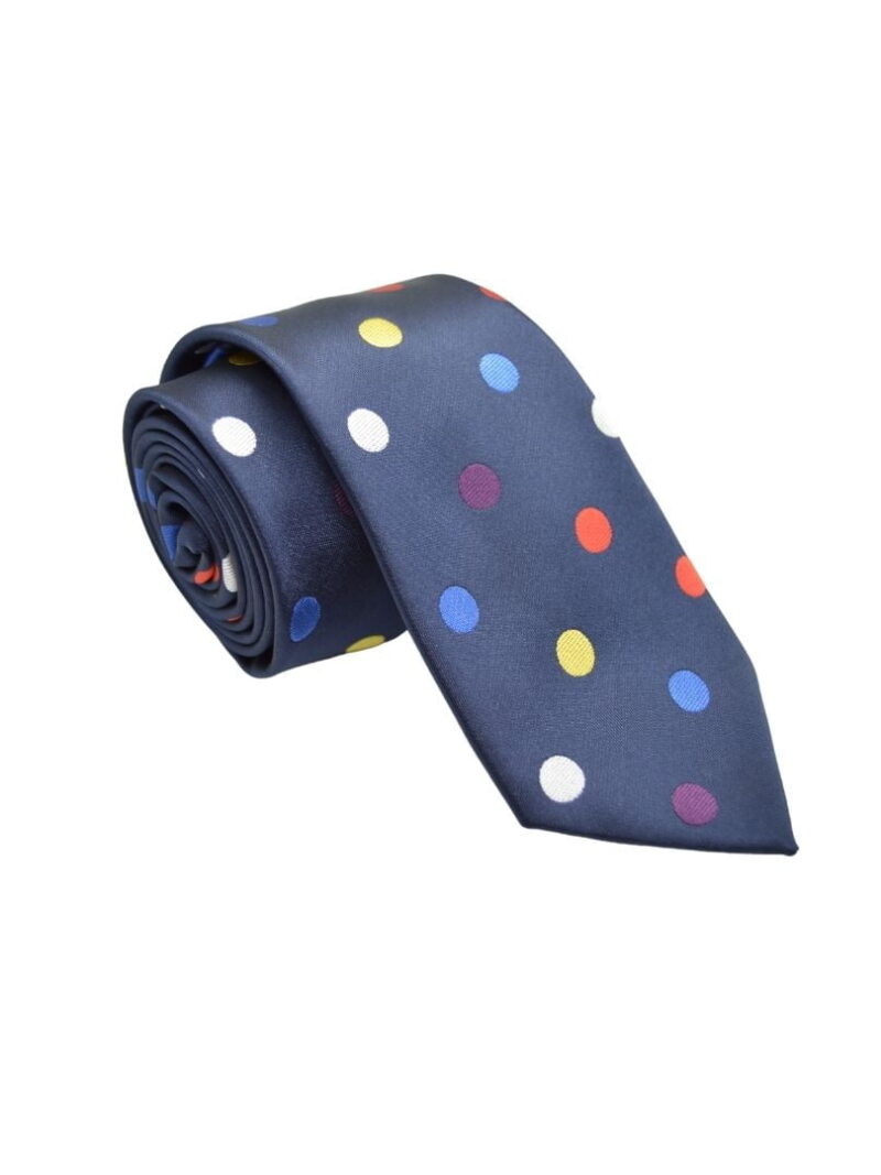 Flerfarvet-prikket-slips-1