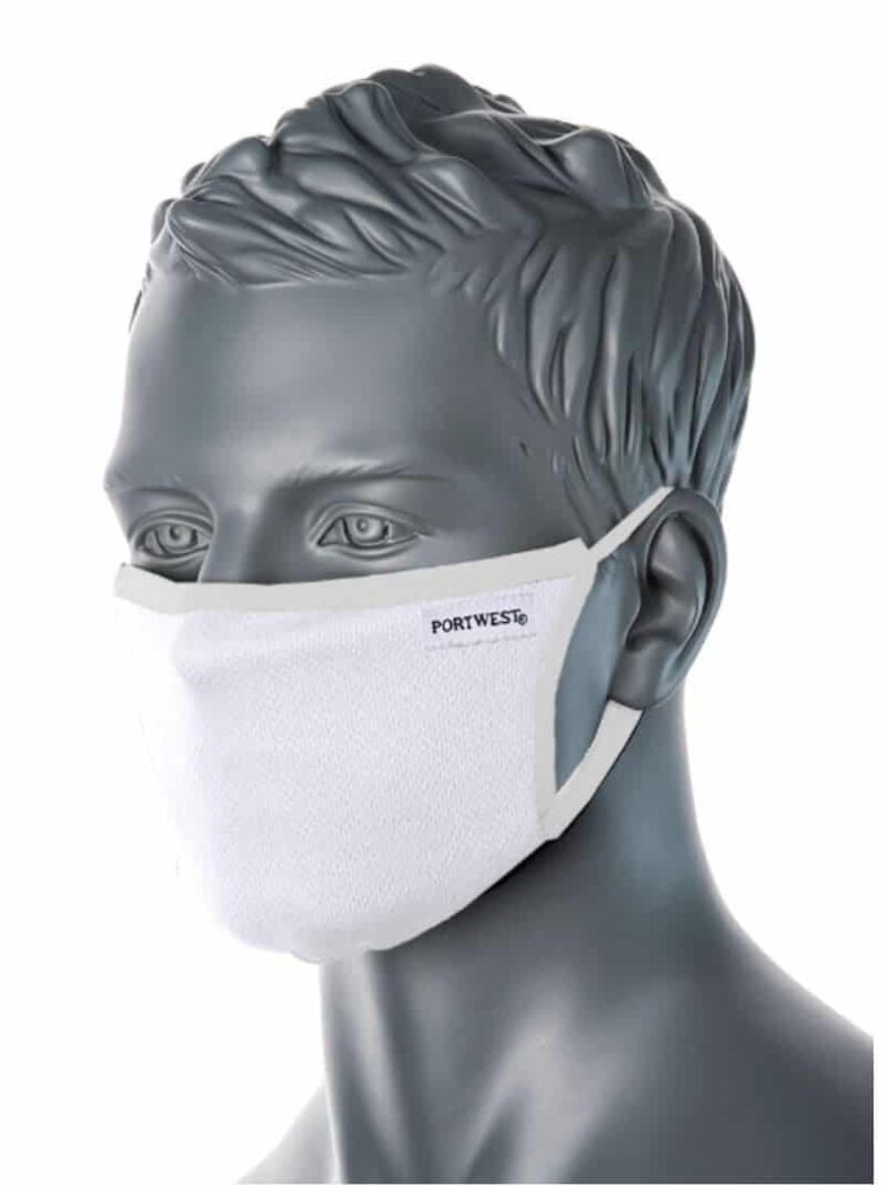 Premium Stof Masker Hvid