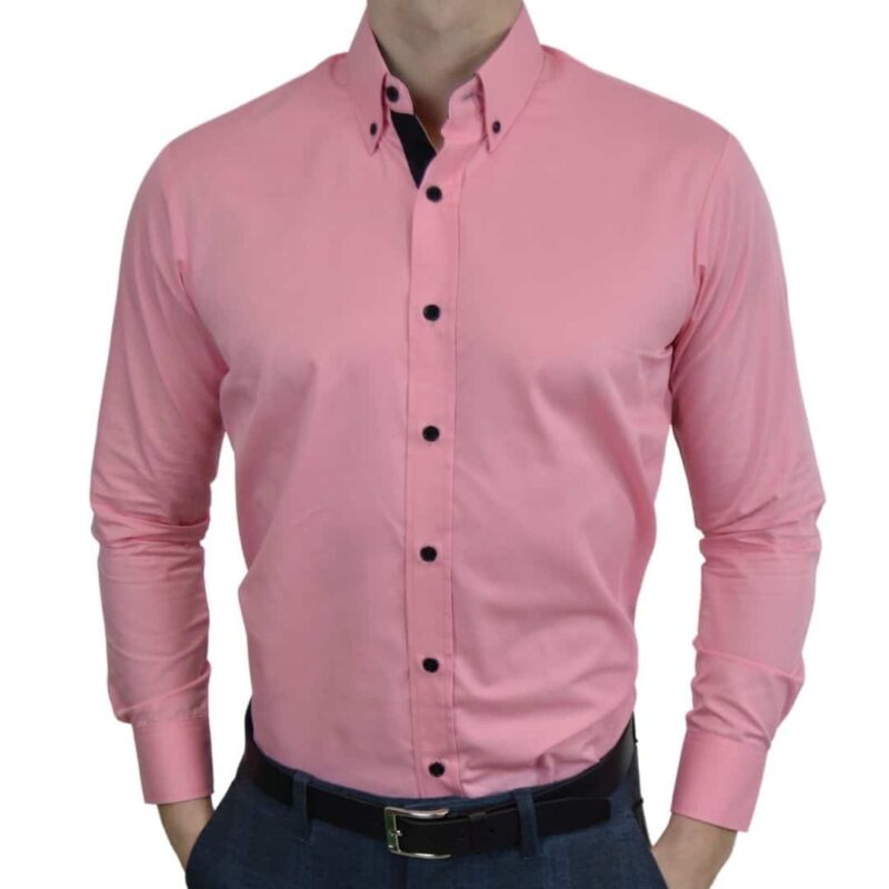 Tailormade-skjorte-pink-moderne