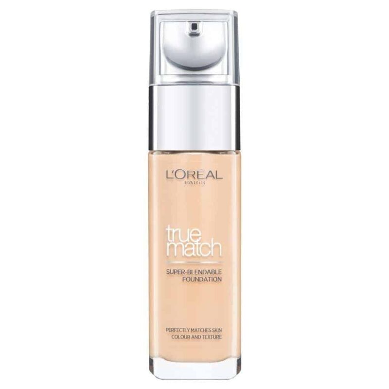 L'oréal True Match Foundation W3 Golden Beige 30 Ml