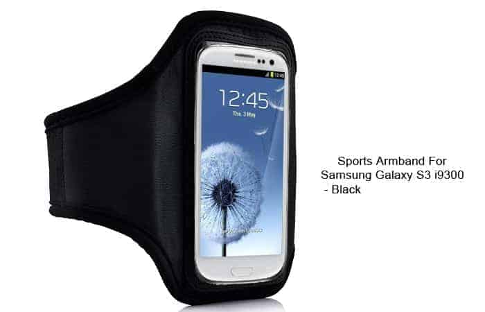 Samsung Galaxy S3 – Sports Armbånd – Sort