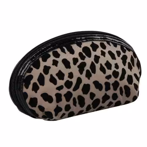 Studio – Halvmåne Make-up Pung – Leopard – Kvinder Studio - Halvmåne Make-up Pung - Leopard - Kvinder