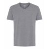 Basic T-shirt V-neck Grå