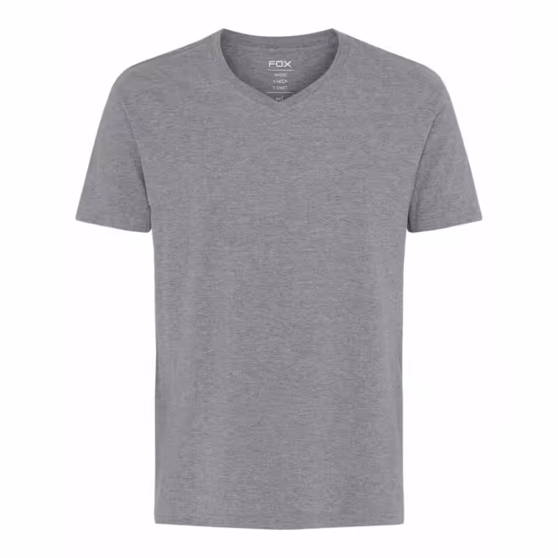Basic T-shirt V-neck Grå Basic T-shirt V-neck Grå