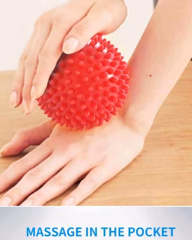Massagebold Med Pigge Blå
